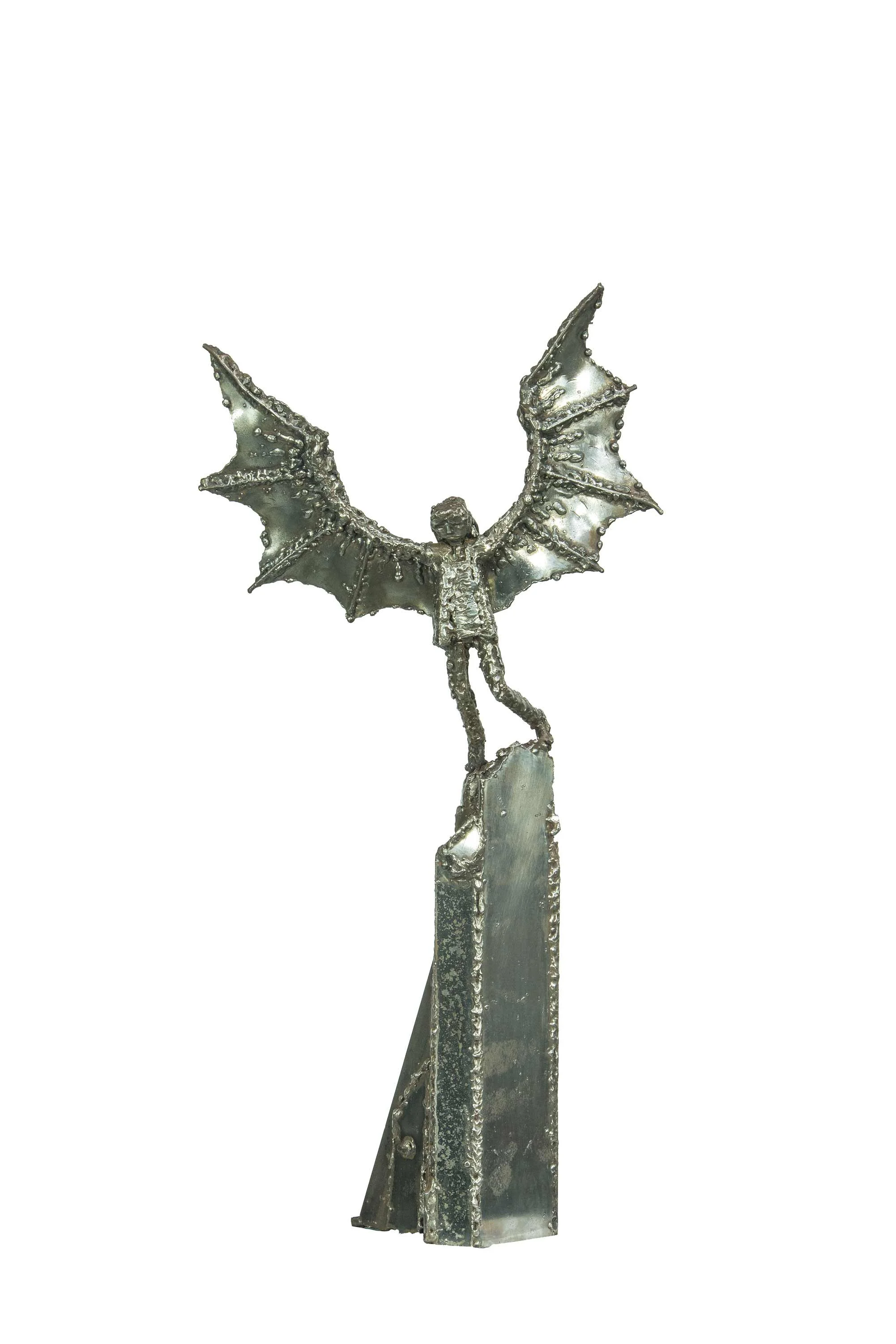 Winged Man - 28.75"H x 13"W