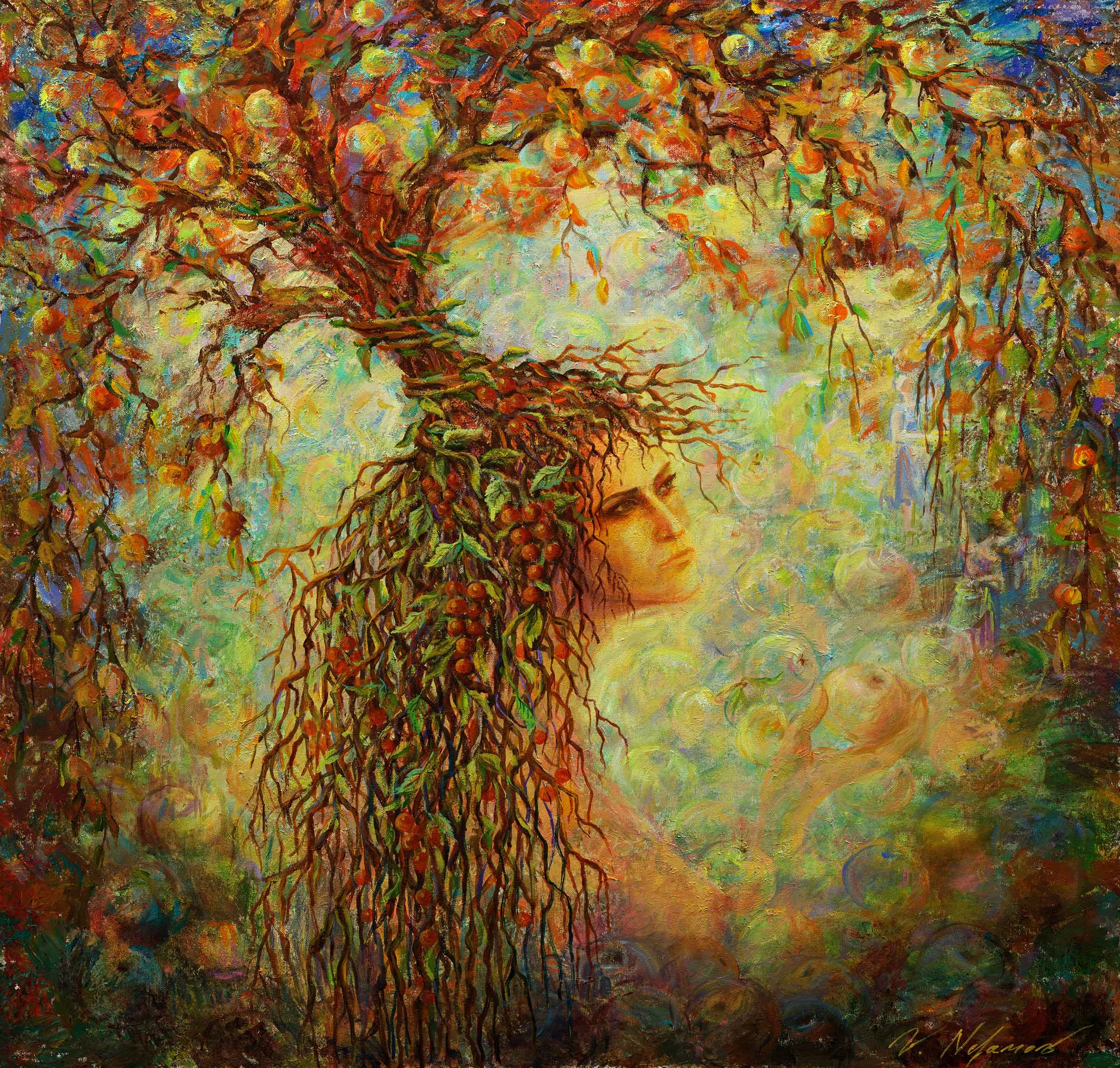 Gaia 36"H x 36"W