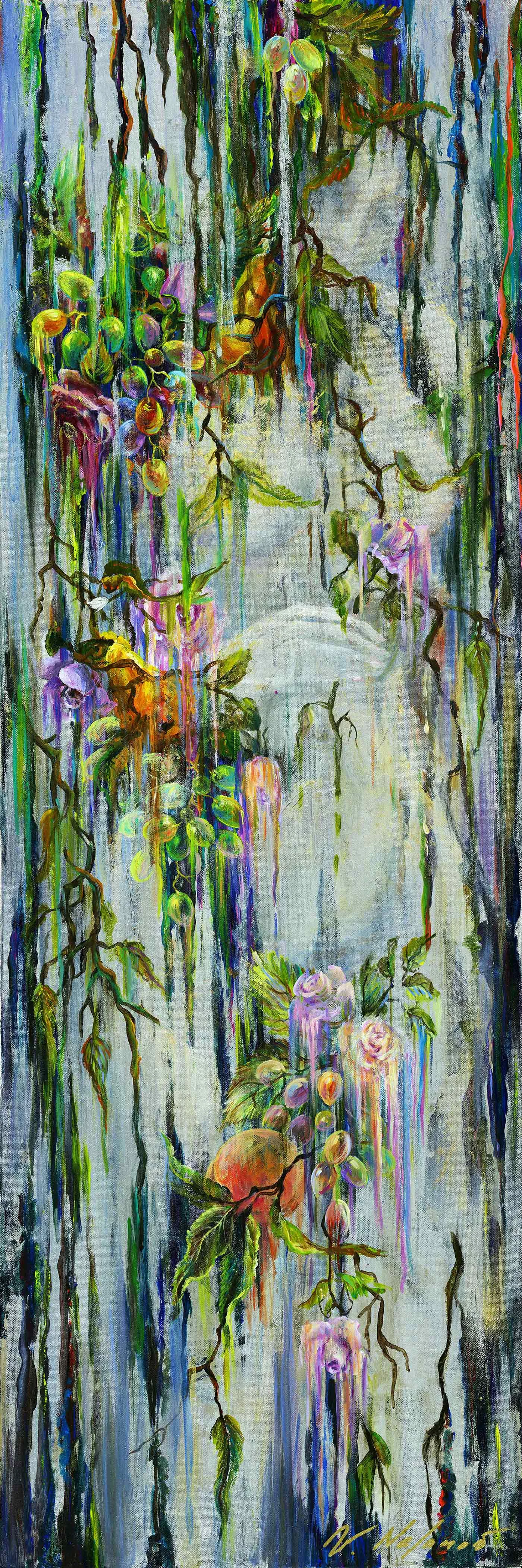 Nostalgia 48"H x 16"W