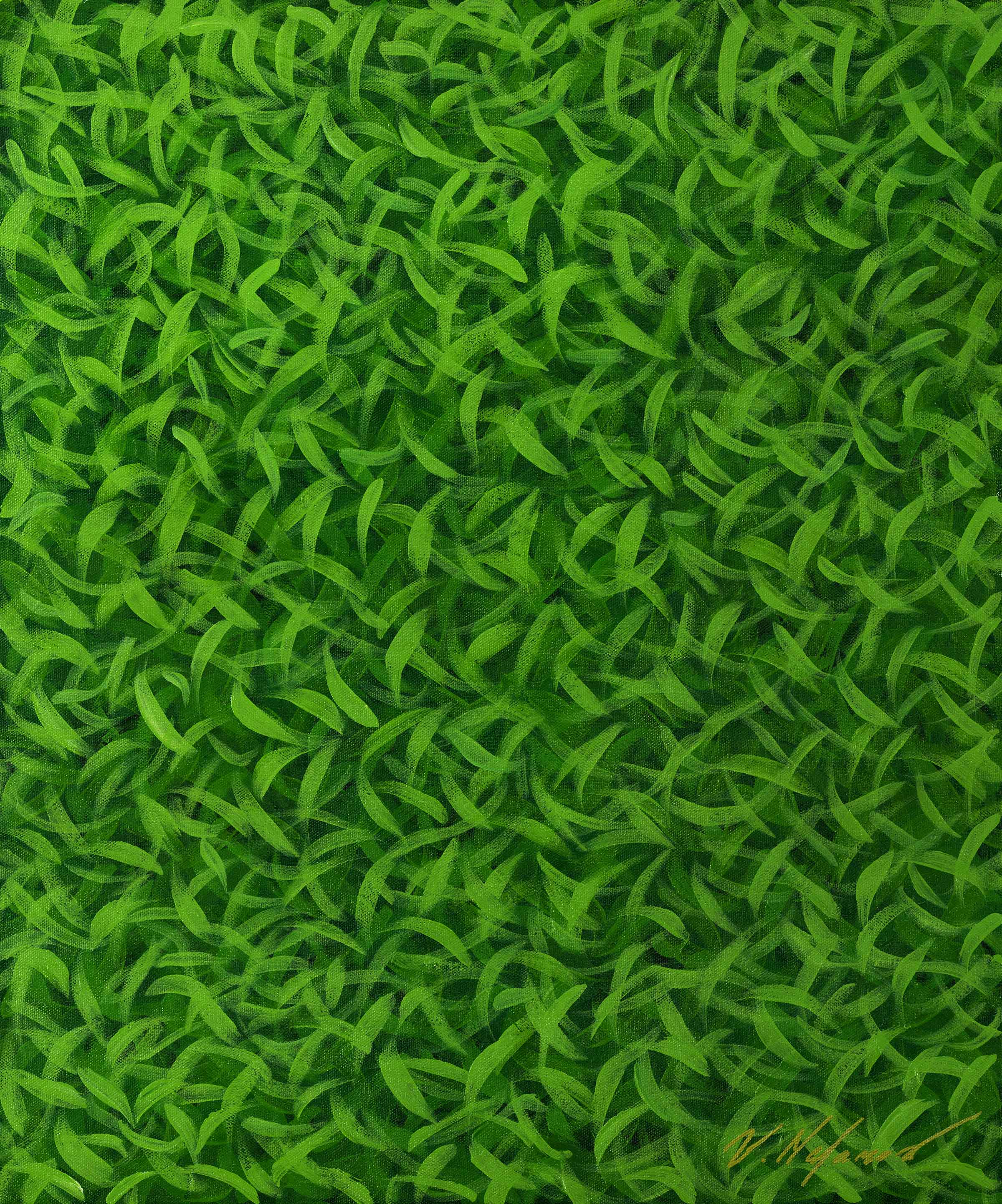 Green 24"H x 20"W