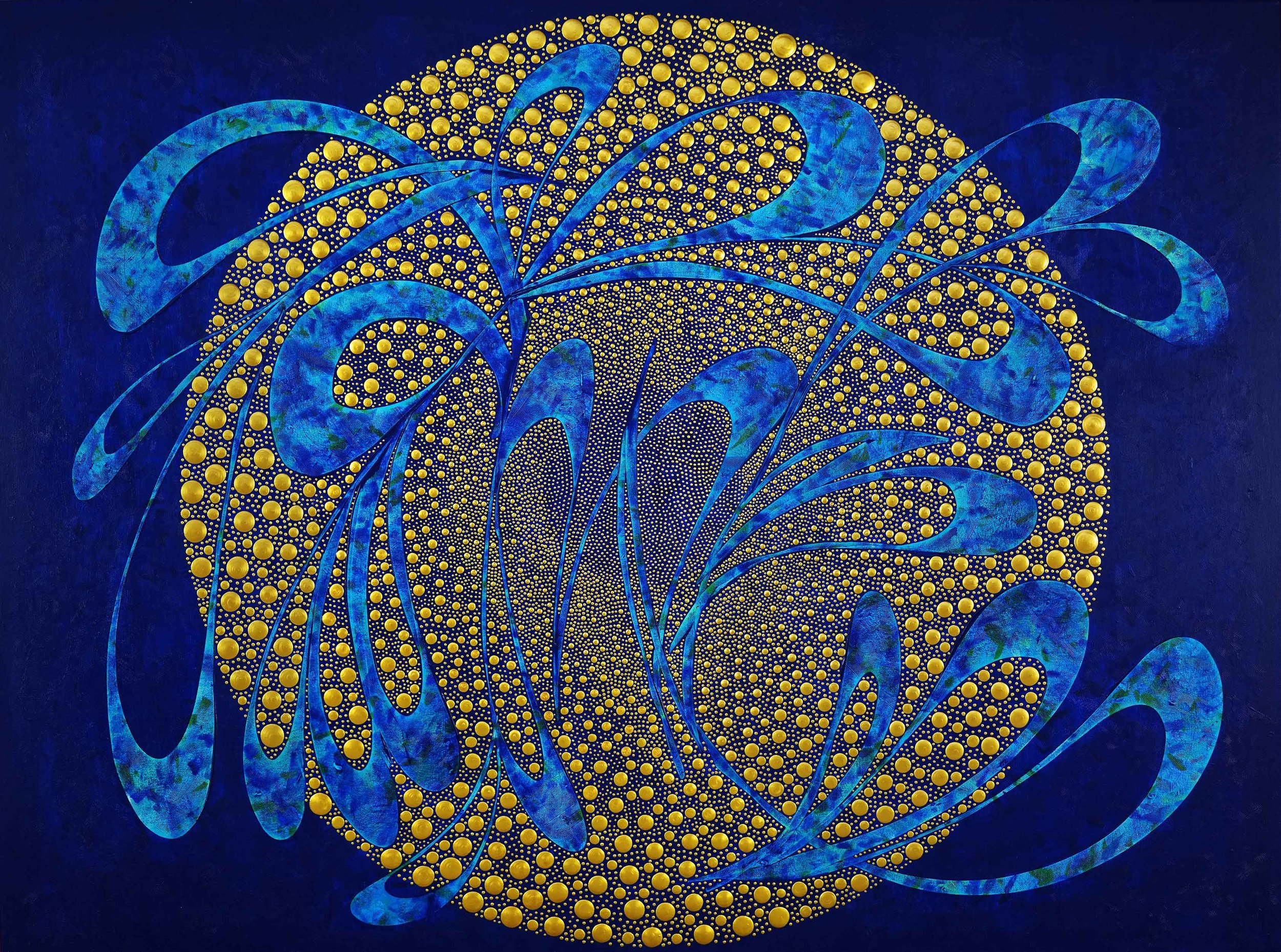 Written In The Stars 72"H x 96"W