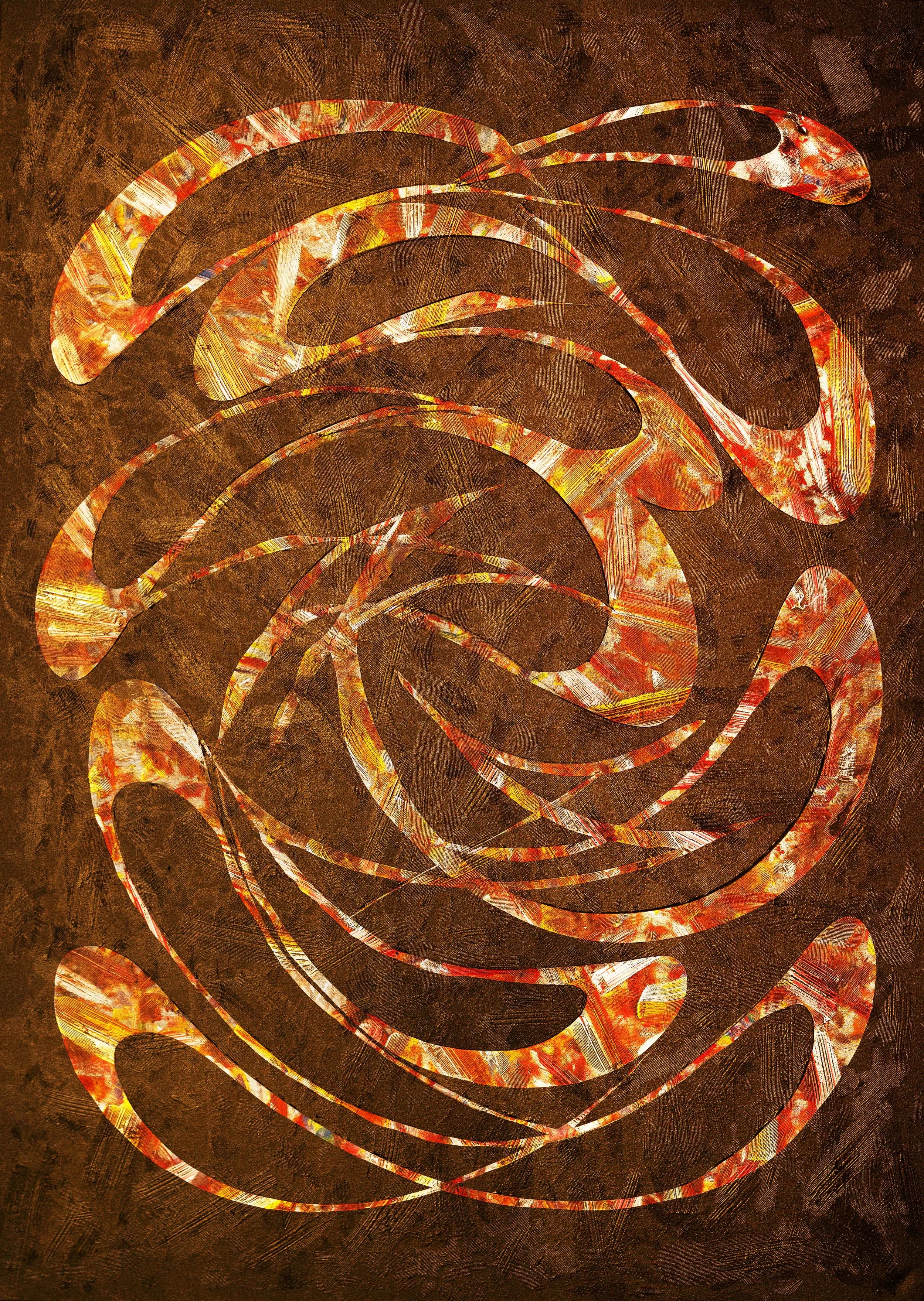 The Mystery That Makes Life Mean Something 84"H x 60"W