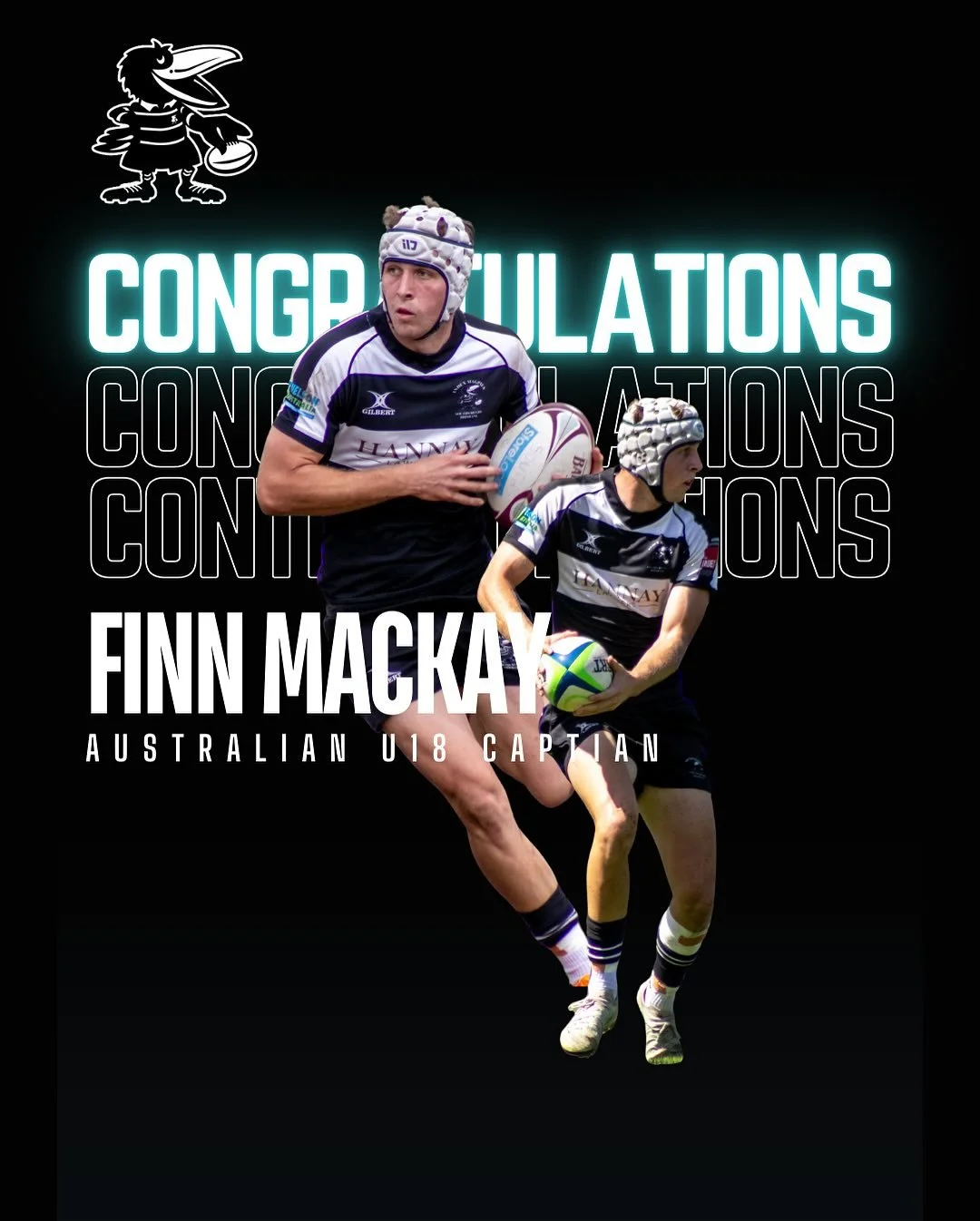 .
Congratulations to Souths player @finn.mackayy who was named captain of the Australian U18 team. 
Well done Finn and good luck for the upcoming games. 
.
#amagpieforme⚫️⚪️ #southsrugby #southsrugby2025