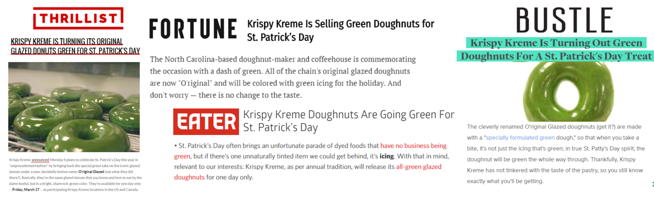 As usual, the media ate it up.