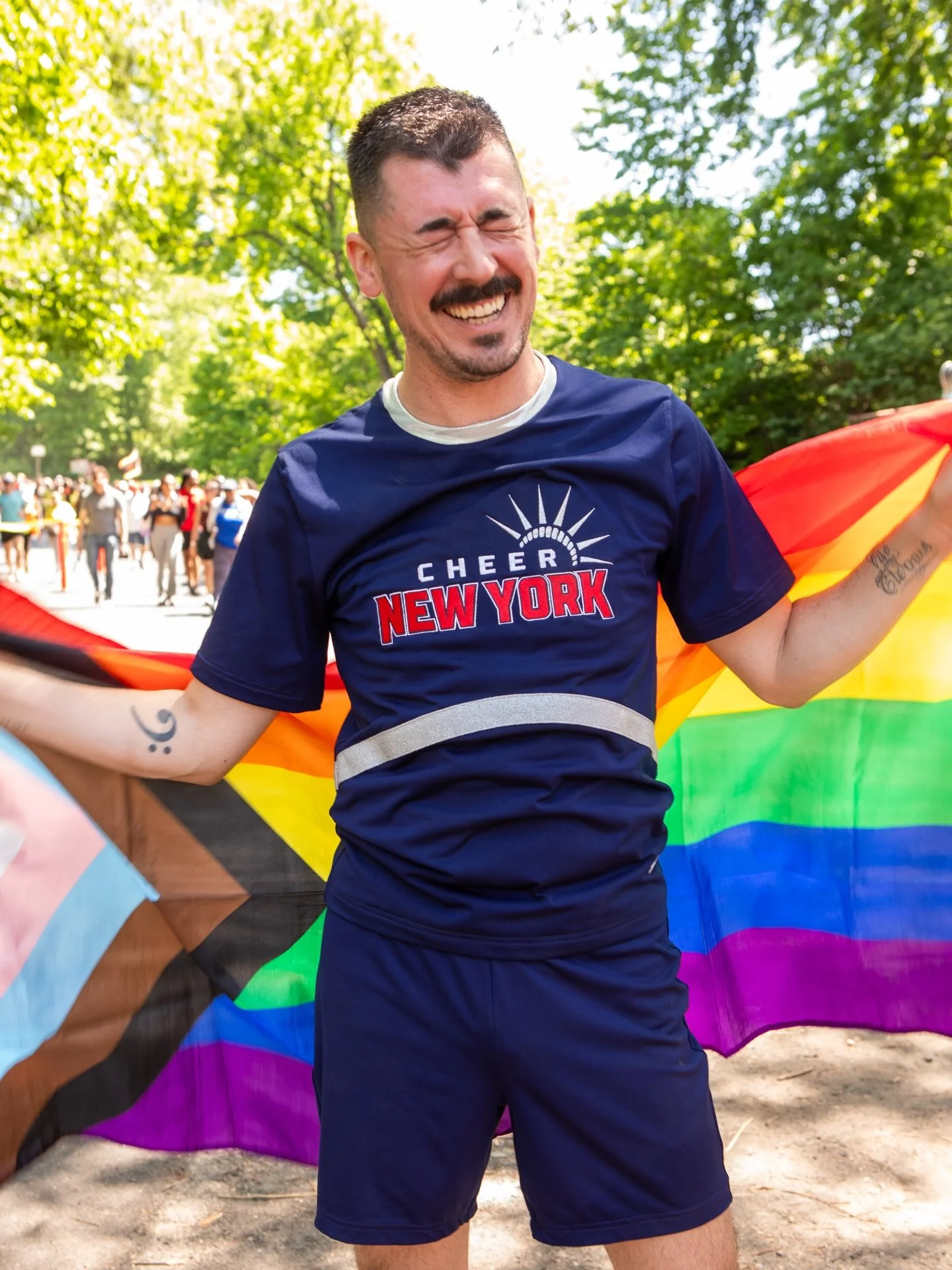Nothing but smiles and joy in our ✨new uniforms✨

We loved kicking off pride season at @aidswalkny! It was an honor to cheer on @gmhc and all the amazing walkers who raised over $1.7 million ❤️

JOIN US | BOOK US | CHEER FOR CHANGE WITH US!
&bull;
&b