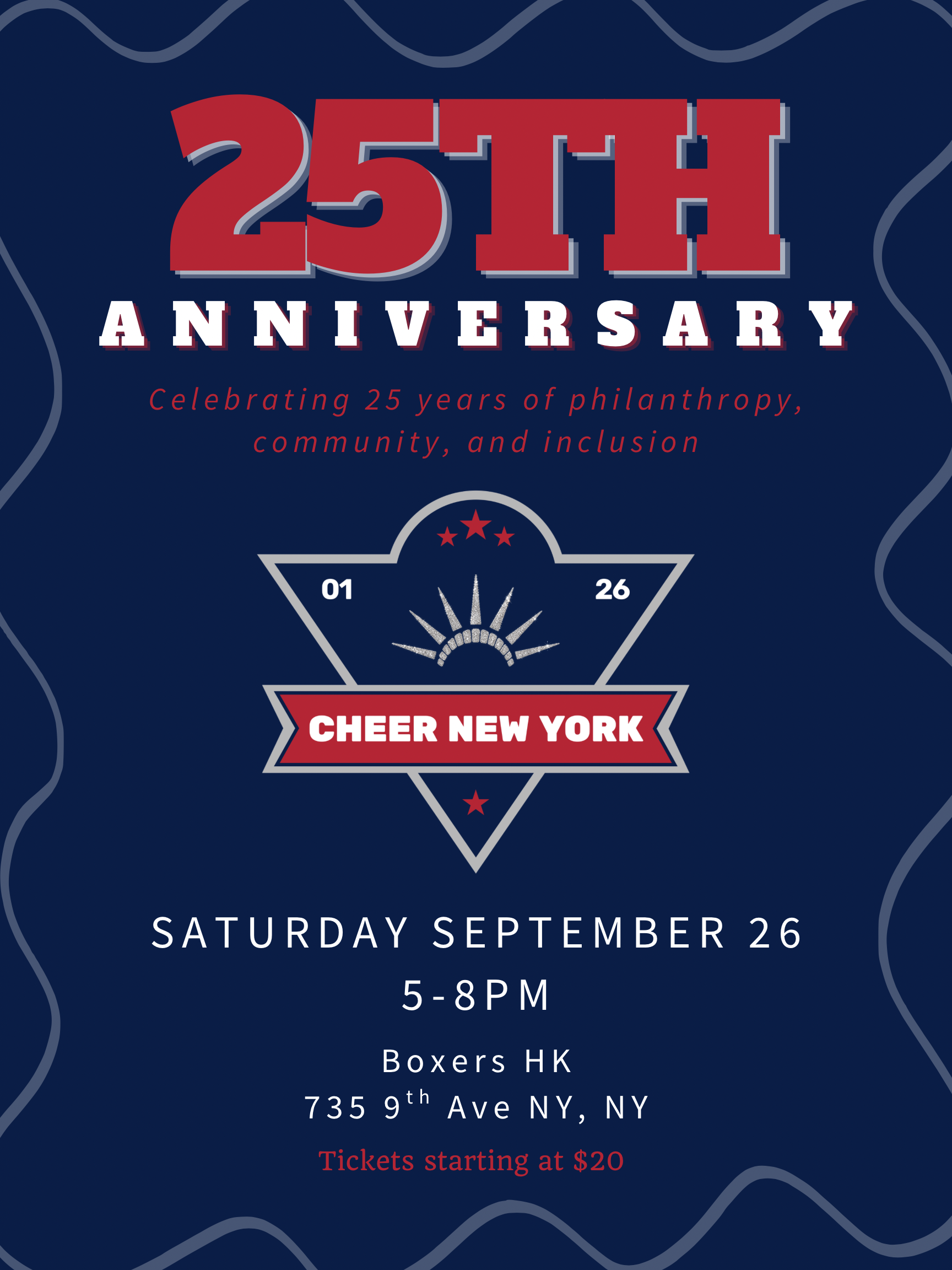 25th Anniversary Fundraiser!