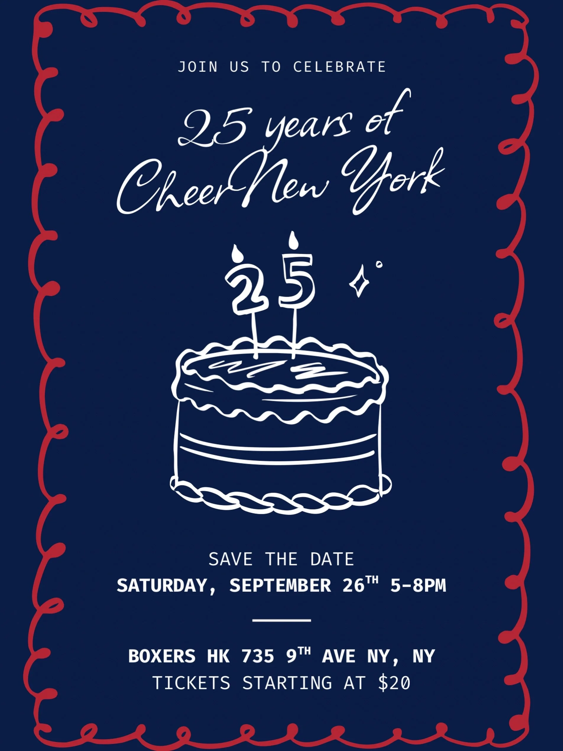 ✨Join us for our 25th Anniversary Fundraiser as we celebrate a quarter-century of philanthropy, advocacy, unforgettable moments, and the people who made it all possible.✨

This anniversary is more than a milestone &mdash; it&rsquo;s a celebration of 