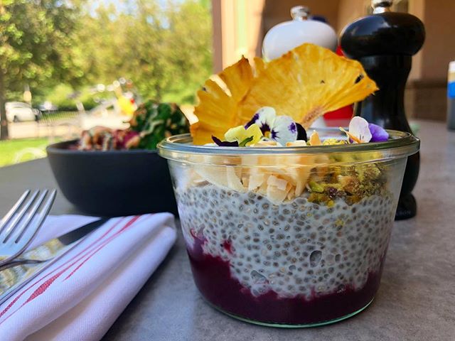 It&rsquo;s a beautiful day to enjoy some good ol&rsquo; ch-ch-chia pudding, of course made with love 💖 get it solo or on our breakfast board all weekend long! .
.
.
#five5eeds #fiveseeds #parkcity #parkcityutah #parkcityfood #brunch #parkcitybrunch 