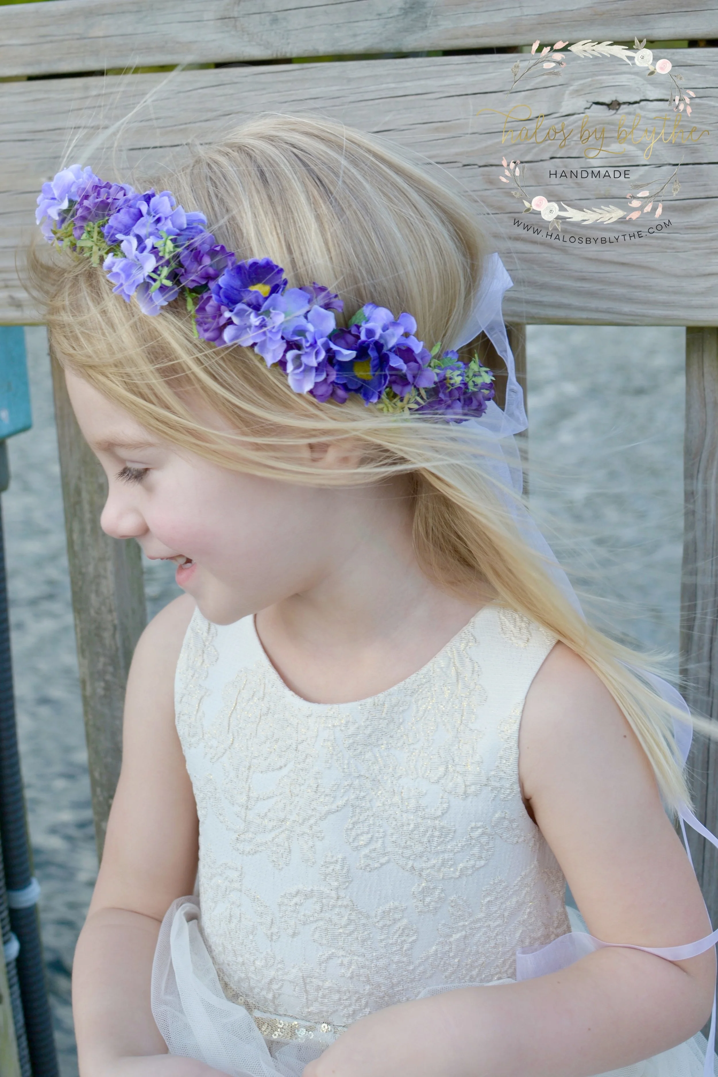 Paisley Floral Halo