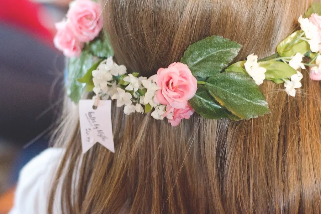 Claire Floral Halo