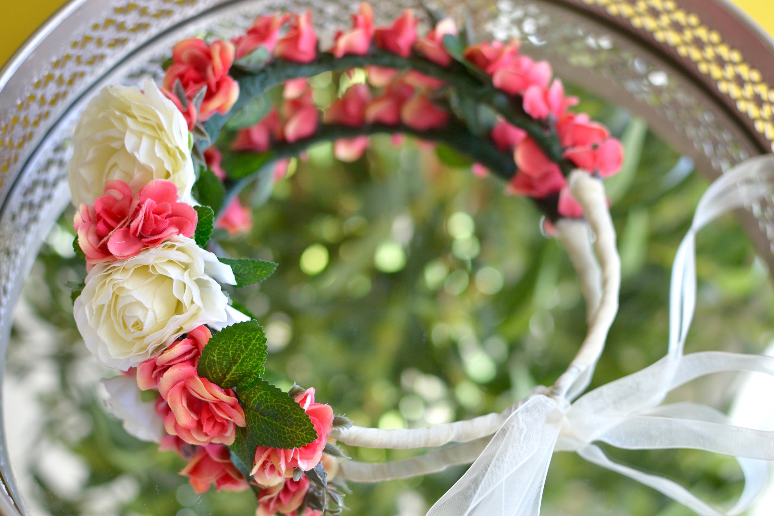 Spring Equinox Floral Halo