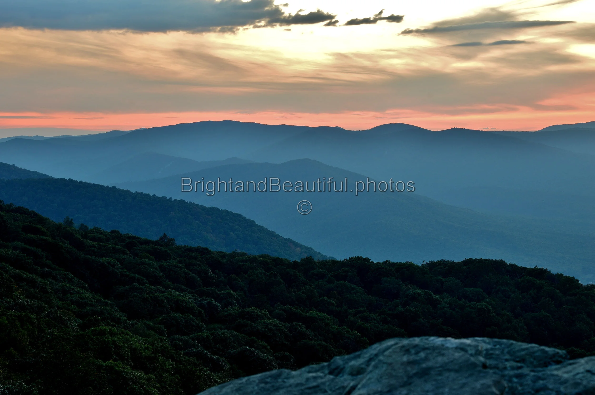 Humpback Rock Sunset