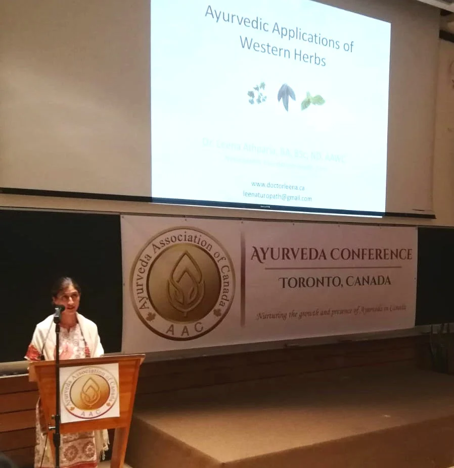 Presenting at AAC 2018 in Toronto on Ayurvedic Application of Western Herbs