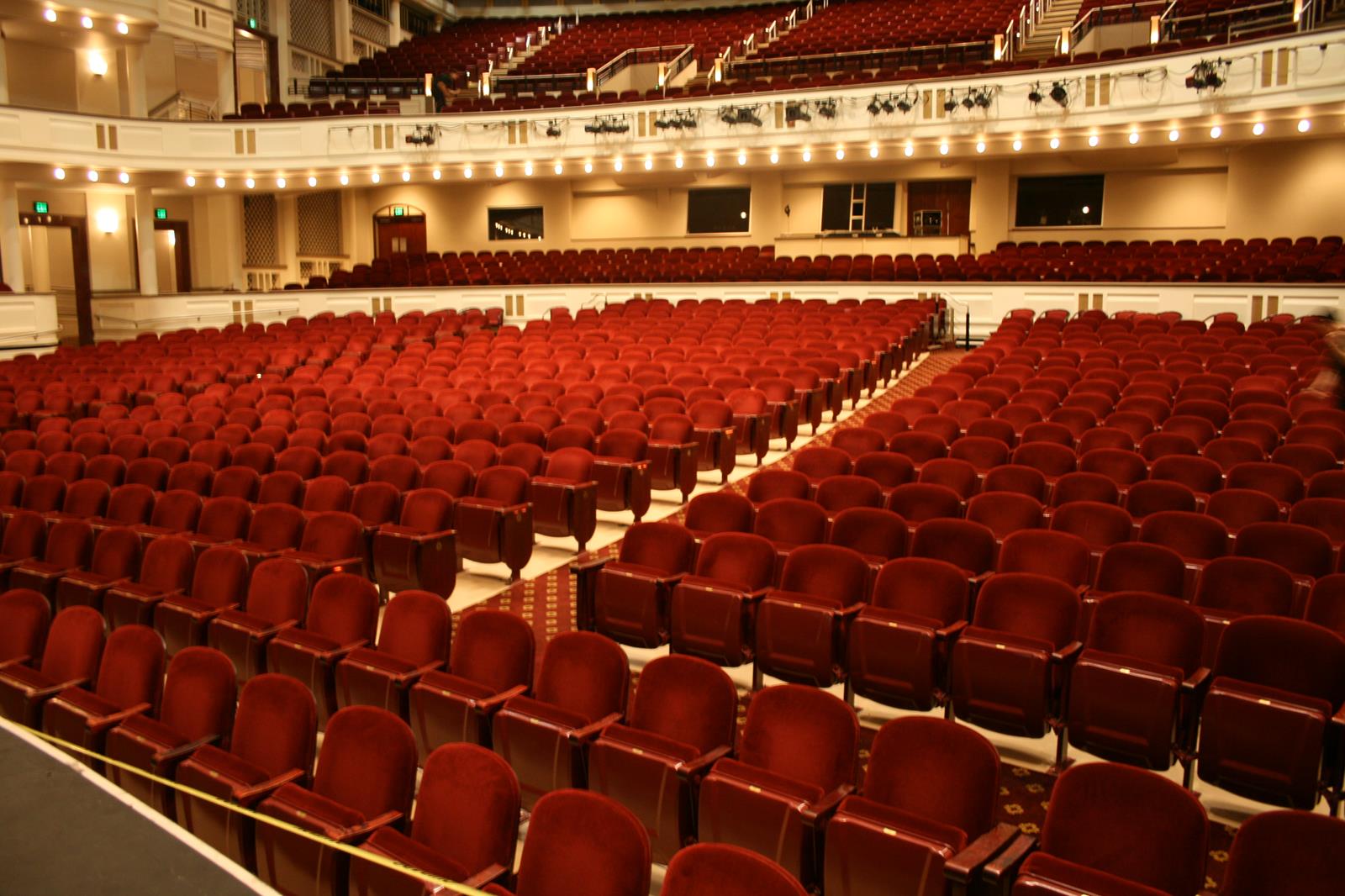 Duke Energy Center for the Arts - Mahaffey Theater - Inside