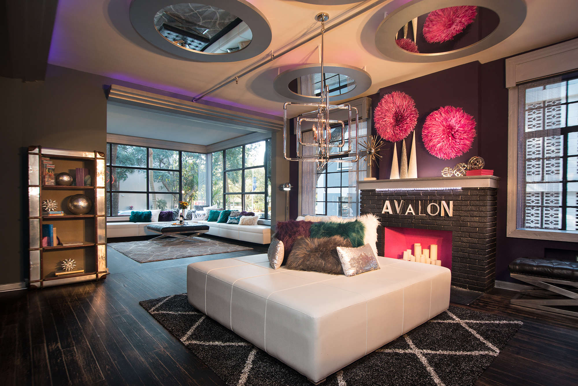 Lobby of Avalon Hotel