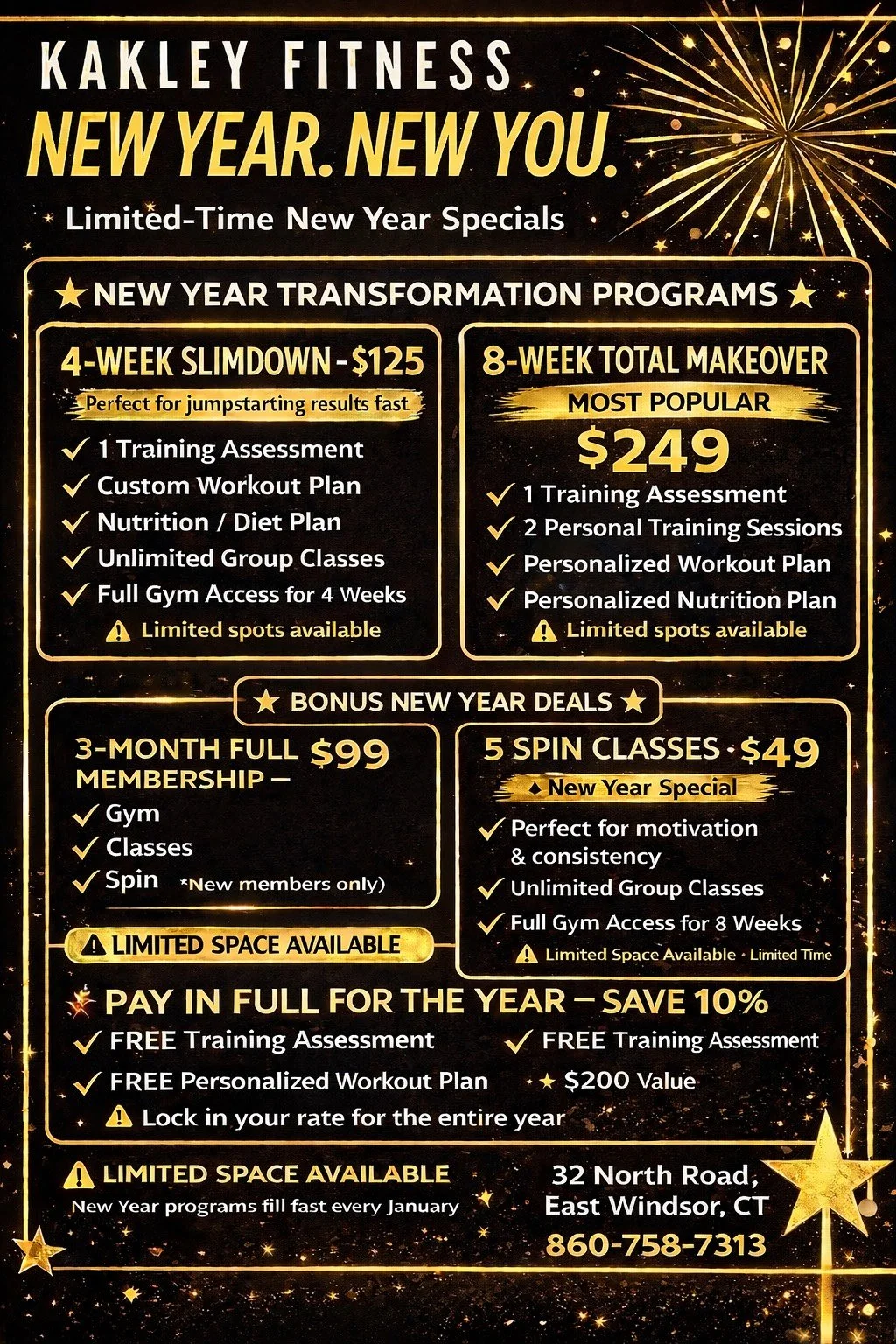 New Year. New You. Real Results.