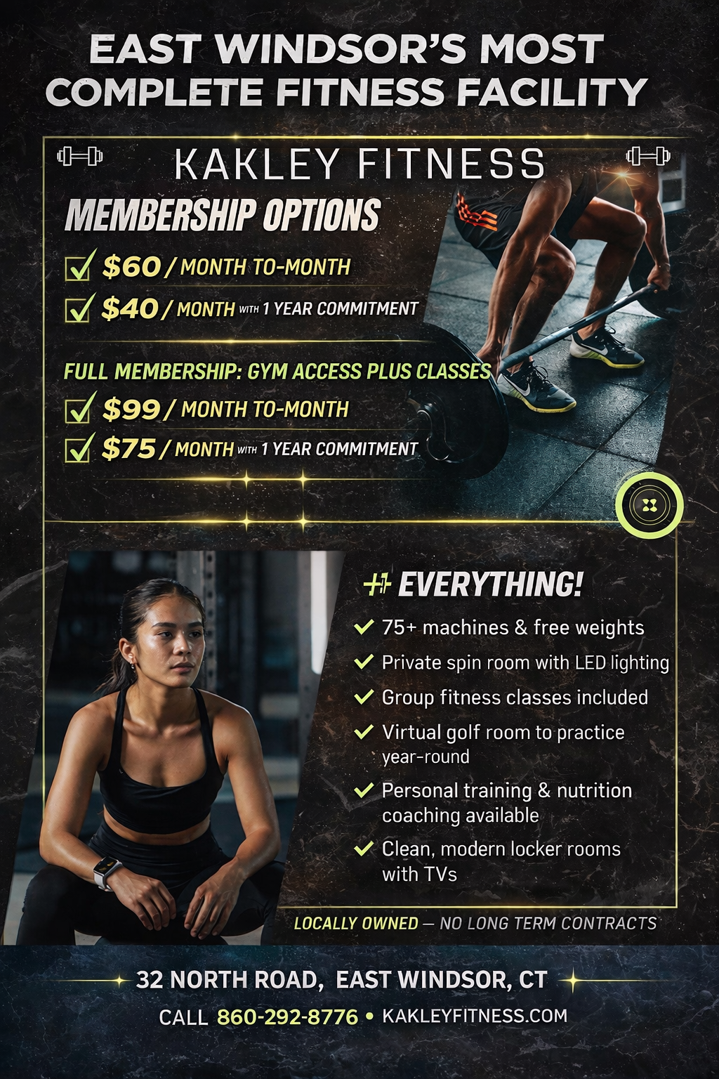 East Windsor's Most Complete Fitness Facility