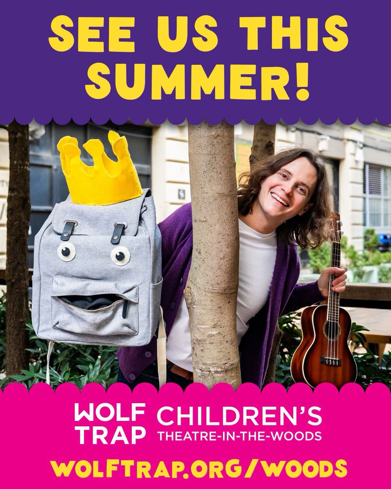 We can&rsquo;t wait to play at @wolf_trap this summer! Tickets for Sunday July 19th at the Children&rsquo;s Theatre-in-the-Woods are on sale NOW, link in bio!

Featuring a full band, including our favorite fiddler @melodiva42, this is going to be a v