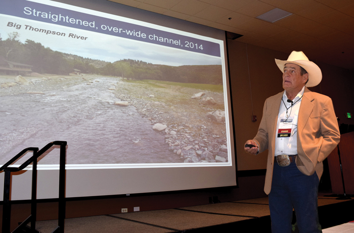Dave Rosgen is a Professional Hydrologist and Geomorphologist with field experience in river work spanning 49 years, 20 of which were with the U.S. Forest Service. He has designed and implemented over 70 large-scale river restoration projects. He developed a stream classification system, the BANCS streambank erosion model, the FLOWSED/POWERSED sediment transport models, the WARSSS methodology for cumulative watershed assessment, and a geomorphologic approach to Natural Channel Design restoration methodology. He utilizes his extensive experience to conduct short courses in watershed management, river morphology, restoration, and wildland hydrology applications. In addition, Rosgen is the author of Applied River Morphology and Watershed Assessment of River Stability and Sediment Supply (WARSSS) and over 70 reports and articles in research journals, symposia, and federal agency manuals. His projects have been featured in Time, Science, 5280, National Geographic, The Denver Post, and The New York Times.