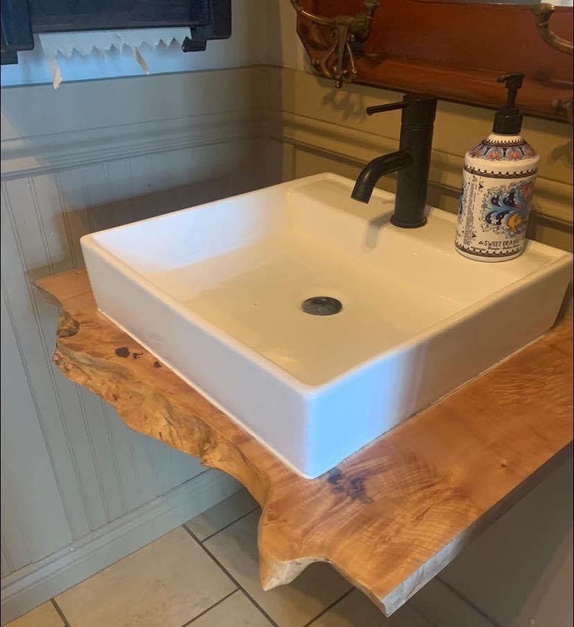 Maple Bathroom Floating