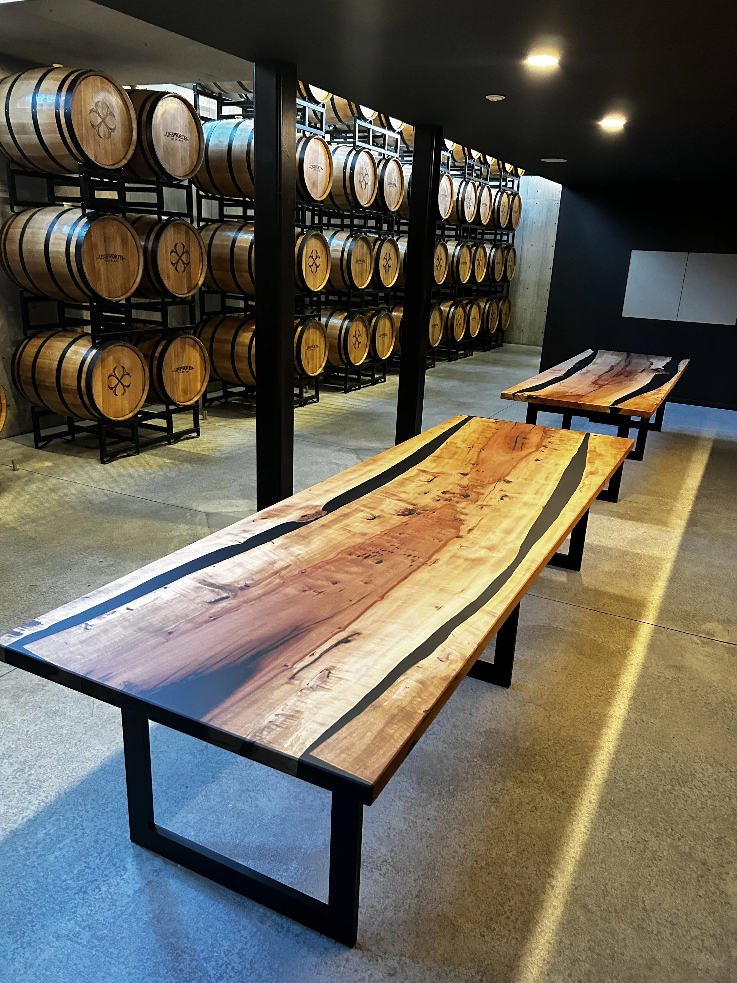 Arbutus Tables Unsworth Winery