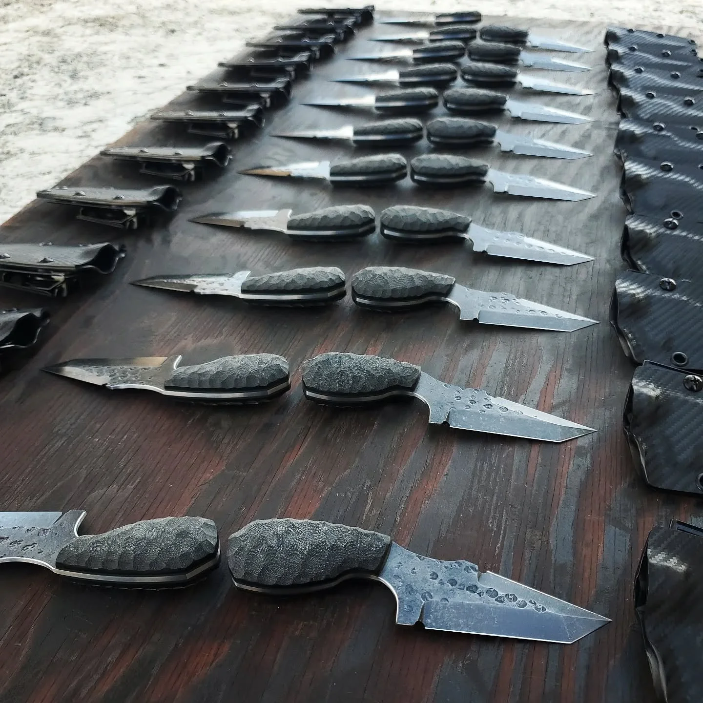 I made Twenty one Andromeda's for a SWAT team in Texas. I was given this wonderful opportunity and I am very thankful. This batch came out amazing and I hope it serves them all very well. 

A big thanks to my graduated apprentice for coming up with t