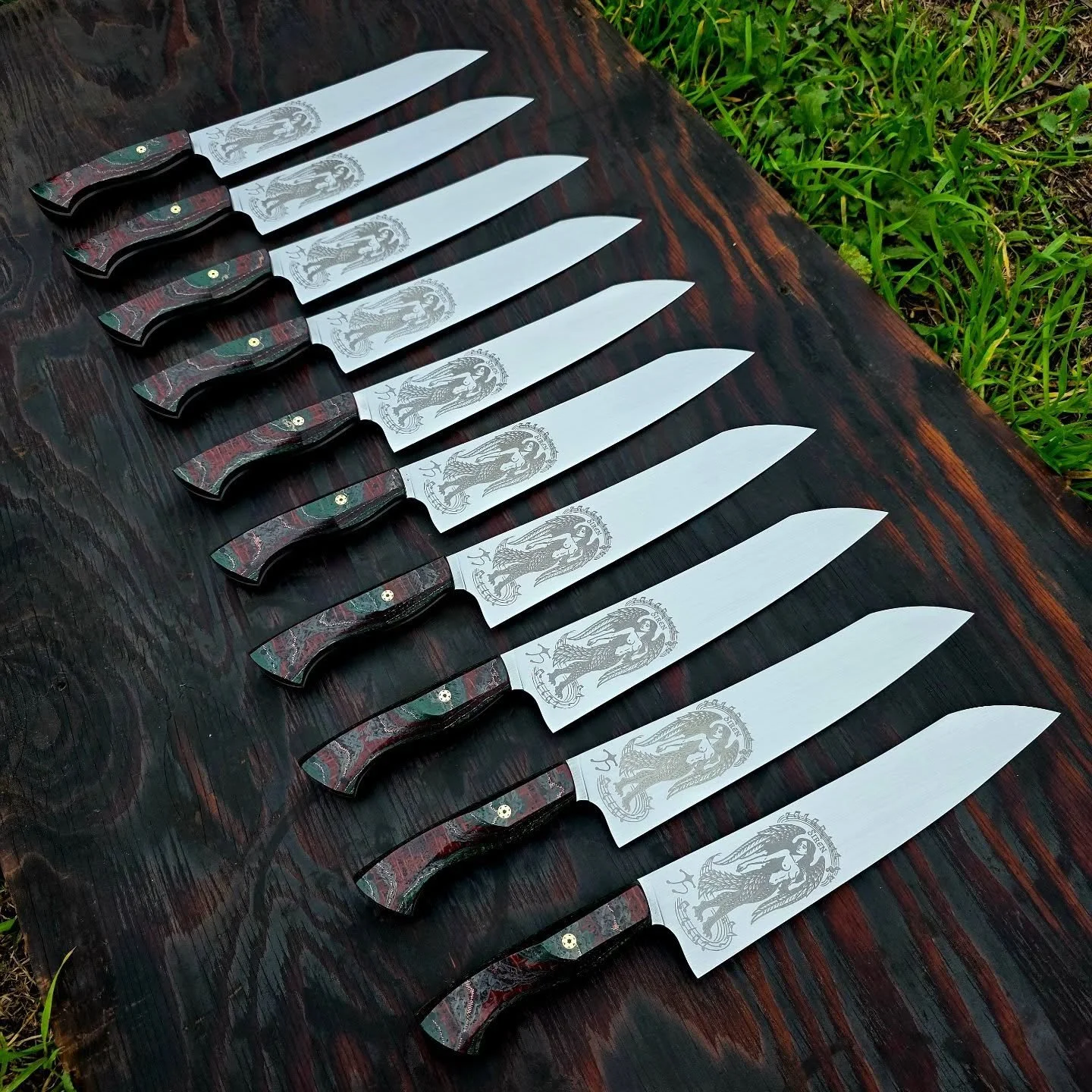 Mythic #7 Siren release went great. Half sold within 30 minutes. I have some available. These will never be made again. Don't miss out, join the Running Man Forge Mythic club. Link to my website in my bio