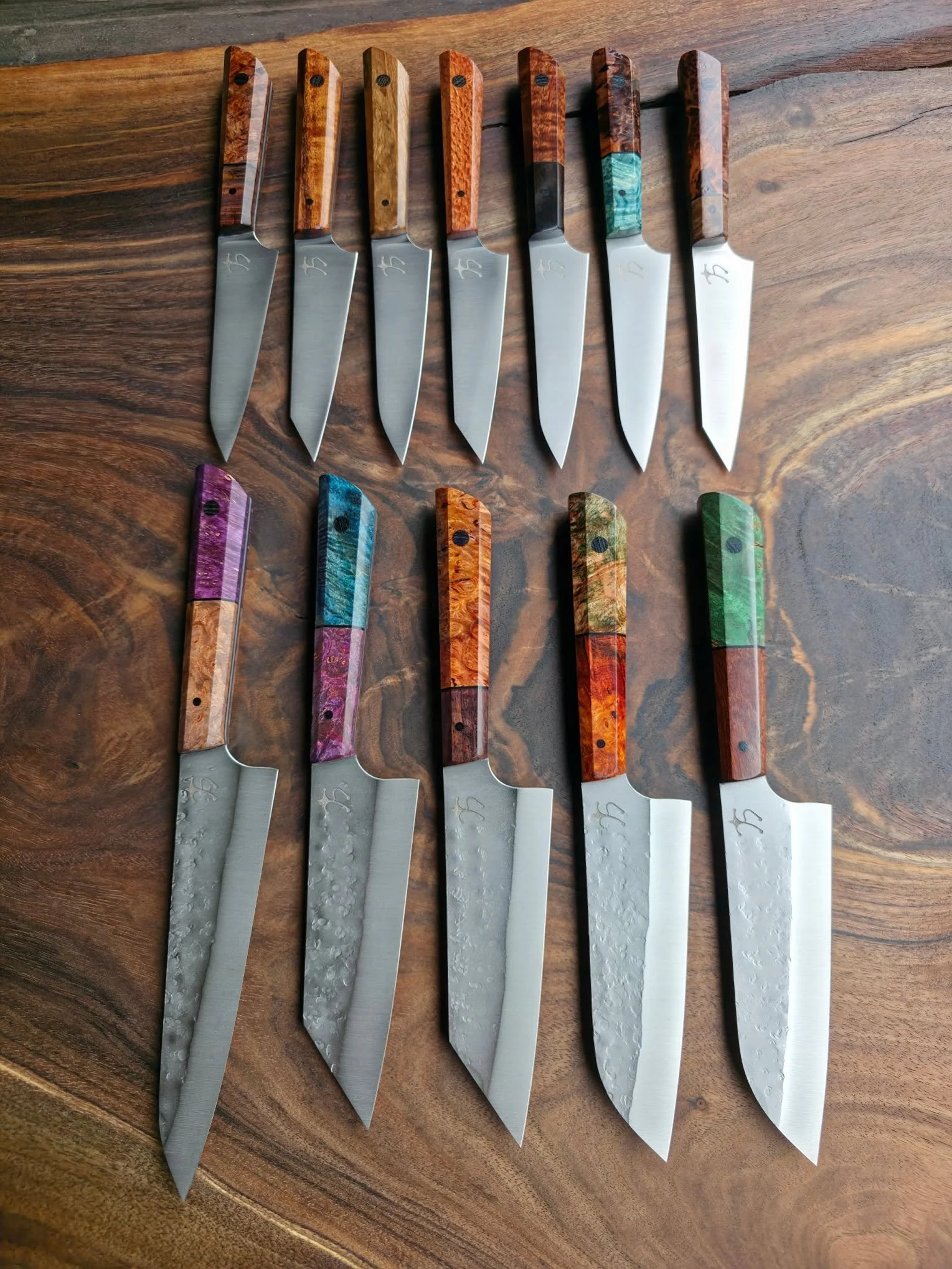 New batch is available!
Head over to the website and grab yourself a stainless thin forge. Theres 22 new pieces of cutlery available. The combo handles are really fun.