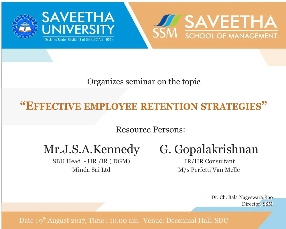 Seminar on Effective Employee Retention Strategies