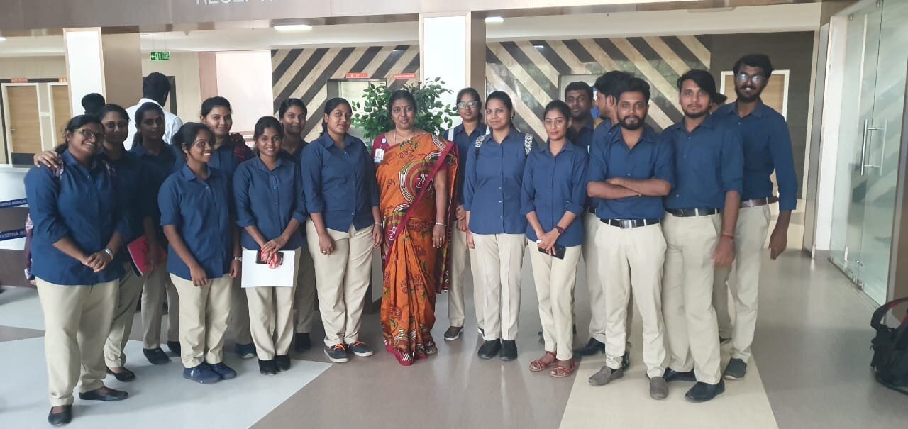One week Hospital Training for II year MBA Hospital Management students at Saveetha Corporate Hospital, Thandalam