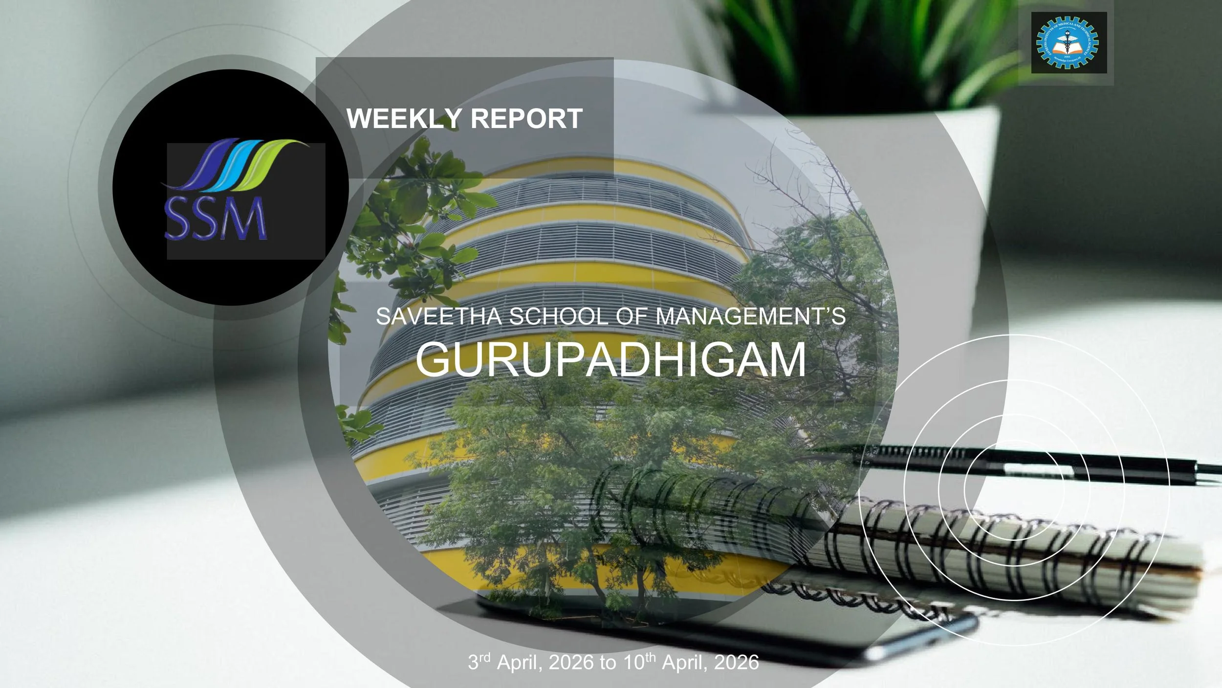 Weekly Report 03.04.2026 to 10.04.2026
