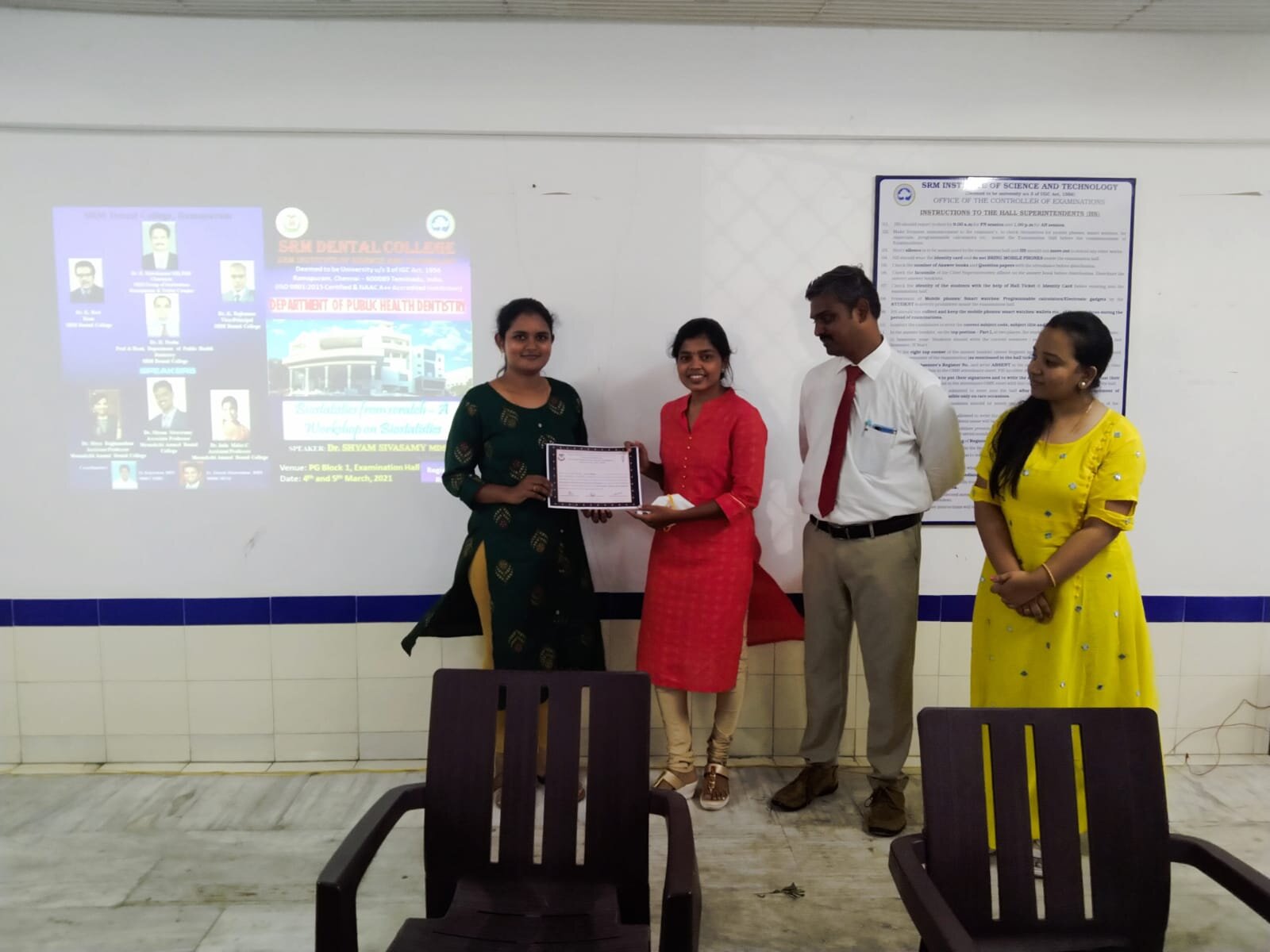 Dr.Sarika, PG - Ist Prize 