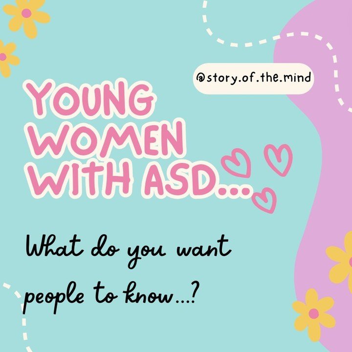 As a rather misunderstood group, what do you - as a young woman with ASD really want people to know about having ASD? Let us know in the comments below and we can see if there are any common experiences &lt;3 

#autism&nbsp;#autismawareness&nbsp;&nbs