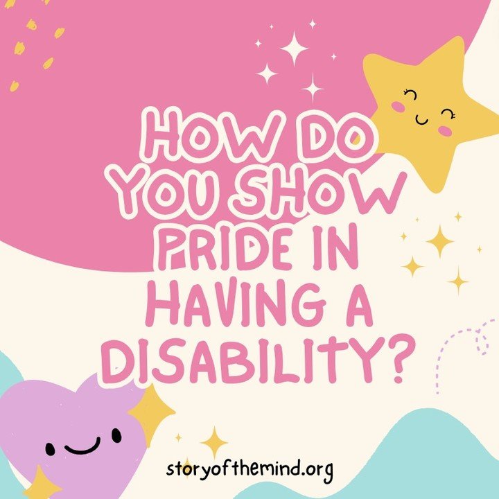 Again, another easier said than done at times and depending on your circumstances for sure! 

How do you show pride in having a disability? Do you tell people or do you feel its not your job to get people to understand? 

There are lots of ways peopl