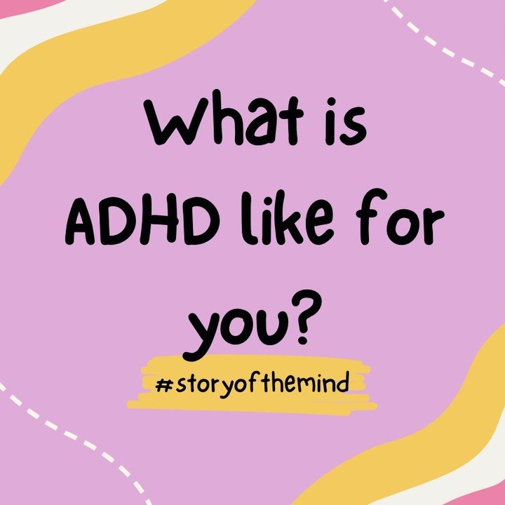 What is having ADHD like in your world? Often a misunderstood condition, I'm wondering what its like for you? Or maybe what it was like growing up or now as an adult? Lets see if there are any shared experiences in the comments below/

#storyofthemin