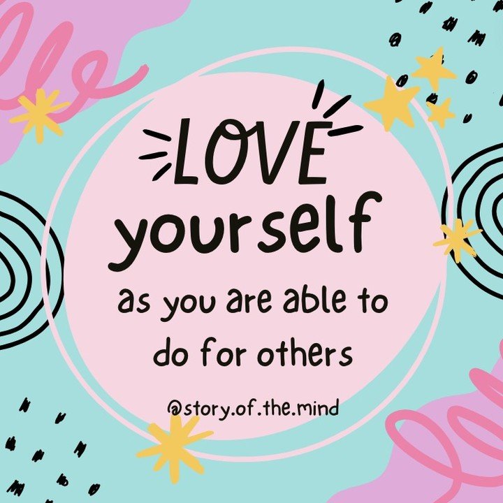 I hope that one day you can care and love. yourself as you are able to do for others. &lt;3 

#anxiety #mentalhealth #mentalhealthcare #mentalhealthtips #mentalhealthquotes #mentalhealthsupport #mentalhealthmatters #mentalhealthrecovery #mentalhealth