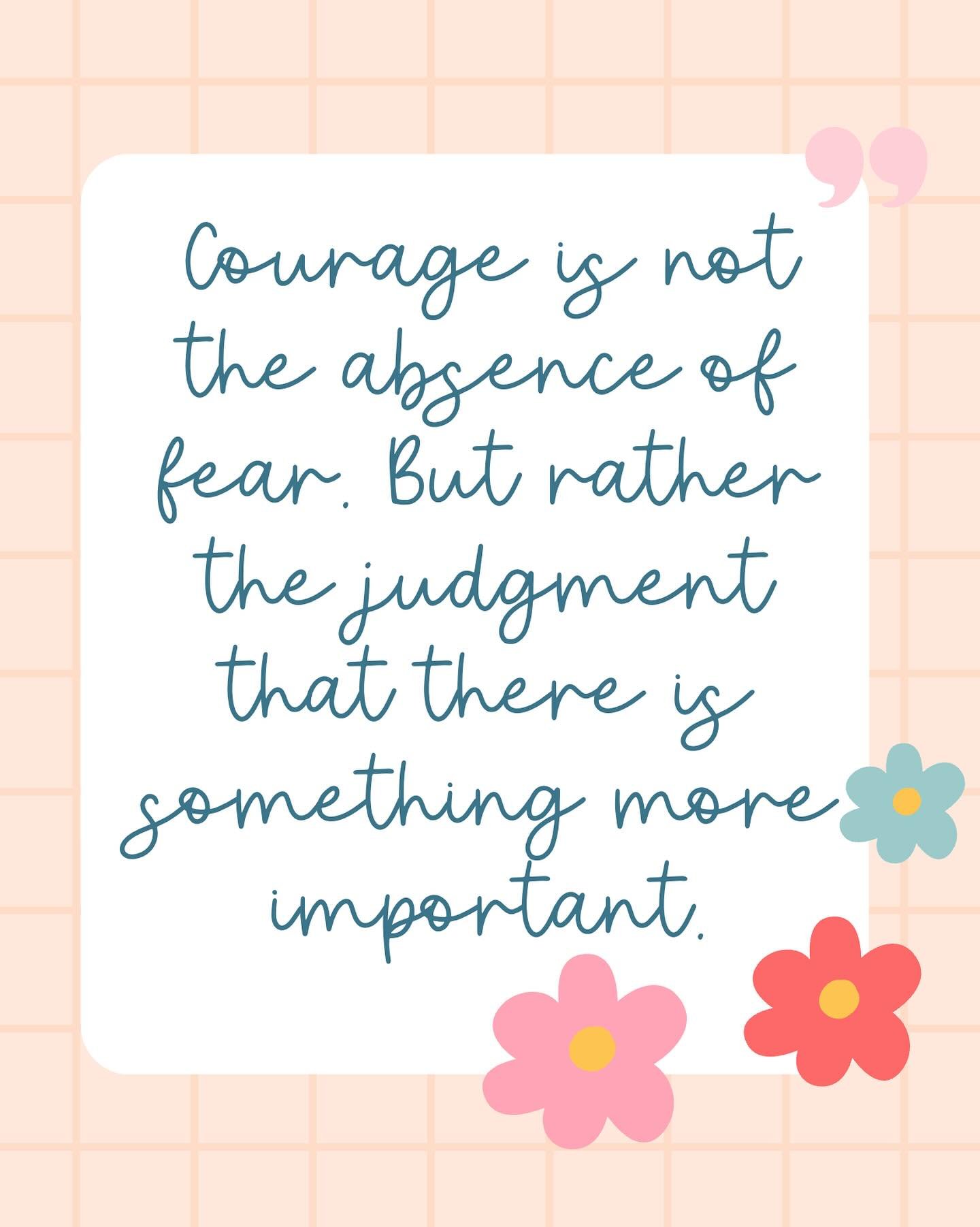 Courage is not the absence of fear. But rather the judgment that there is something more important.

#autism&nbsp;#actuallyocd&nbsp;#anxiety&nbsp;#bipolar&nbsp;#depression&nbsp;#inspiration&nbsp;#loveyourself&nbsp;#mentalhealth#mentalhealthawareness&