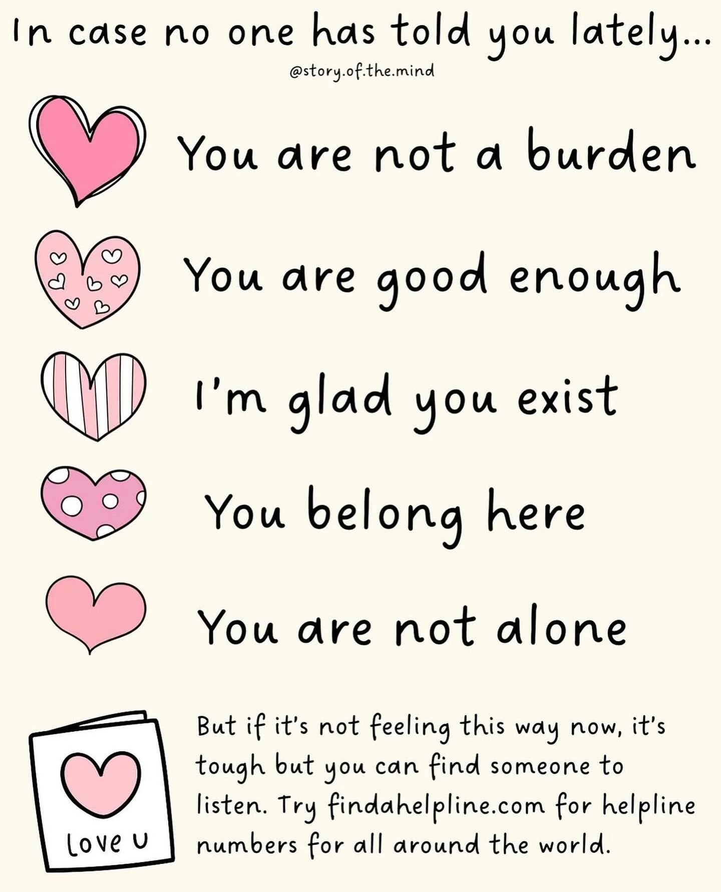 Some words of encouragement.

💗❤️🧡💛💚💙💜

#selfcare&nbsp;#selflove&nbsp;#love&nbsp;#mentalhealthmatters&nbsp;#mindfulness&nbsp;#wellness&nbsp;#loveyourself&nbsp;#inspiration&nbsp;#healing&nbsp;#happiness&nbsp;#positivity&nbsp;#positivevibes&nbsp;