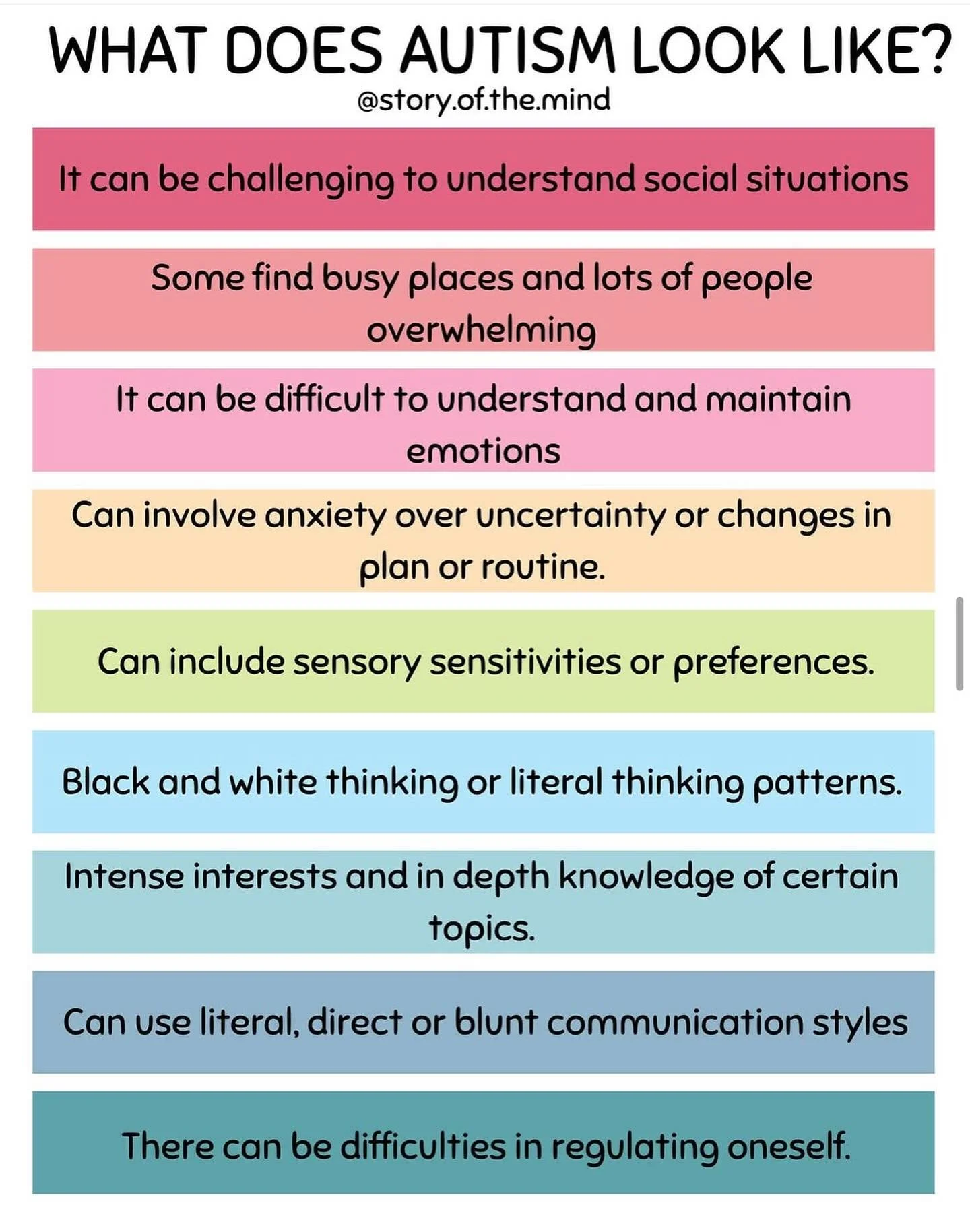 Again, just a snippet and also different for each person.

#autism&nbsp;#actuallyocd&nbsp;#anxiety&nbsp;#bipolar&nbsp;#depression&nbsp;#inspiration&nbsp;#loveyourself&nbsp;#mentalhealth#mentalhealthawareness&nbsp;#mentalhealthmatters&nbsp;#mentalilln