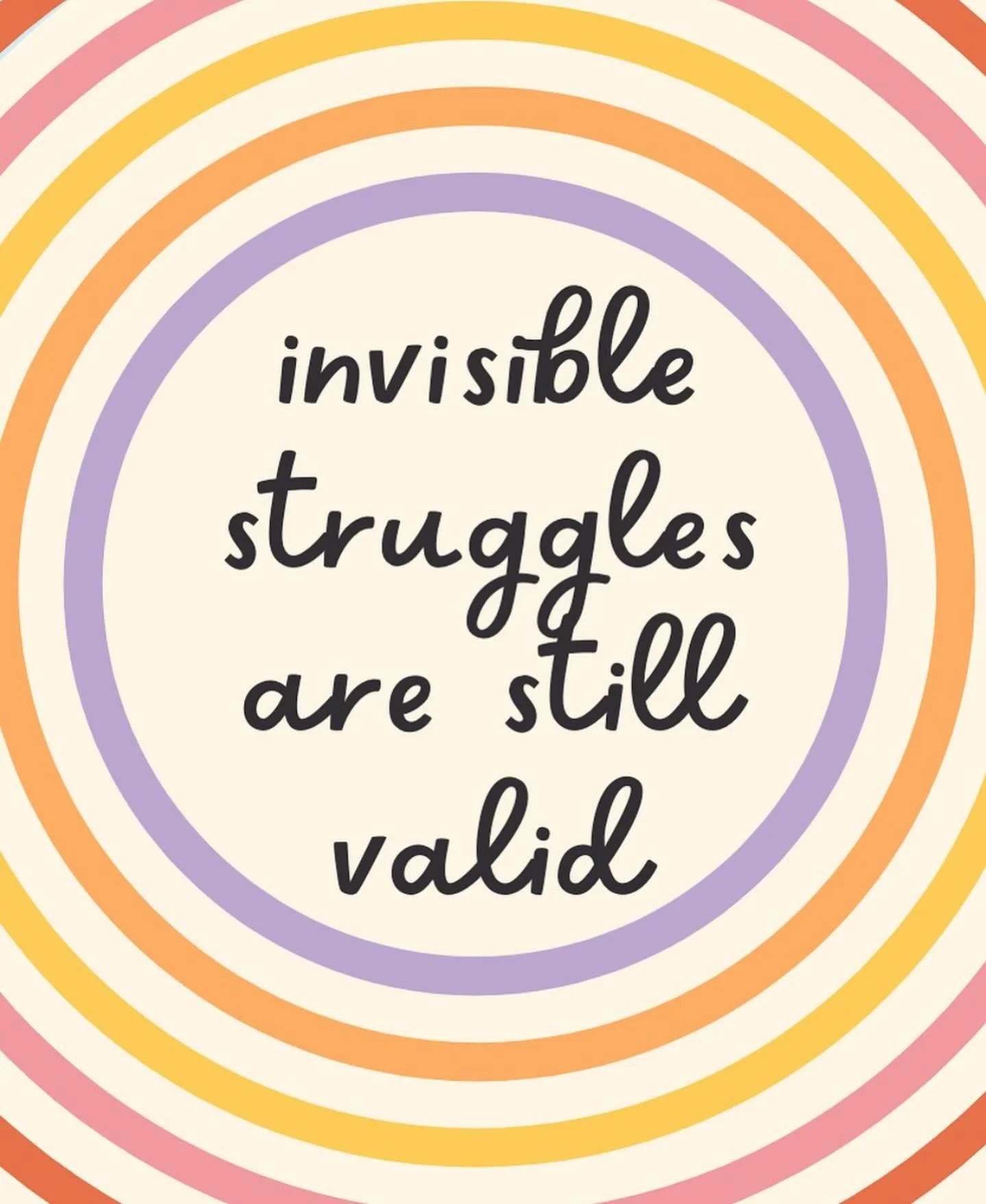 Invisible struggles are still valid

💗❤️🧡💛💚💙💜

#selfcare&nbsp;#selflove&nbsp;#love&nbsp;#mentalhealthmatters&nbsp;#mindfulness&nbsp;#wellness&nbsp;#loveyourself&nbsp;#inspiration&nbsp;#healing&nbsp;#happiness&nbsp;#positivity&nbsp;#positivevibe