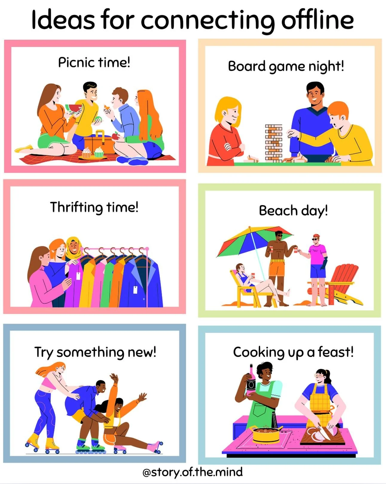 Often the best way to check in with someone is outside of social media. This can mean an activity together or a catch up over coffee, you name it! 

It&rsquo;s important in making us all feel less alone by being connected with others. Even if making 
