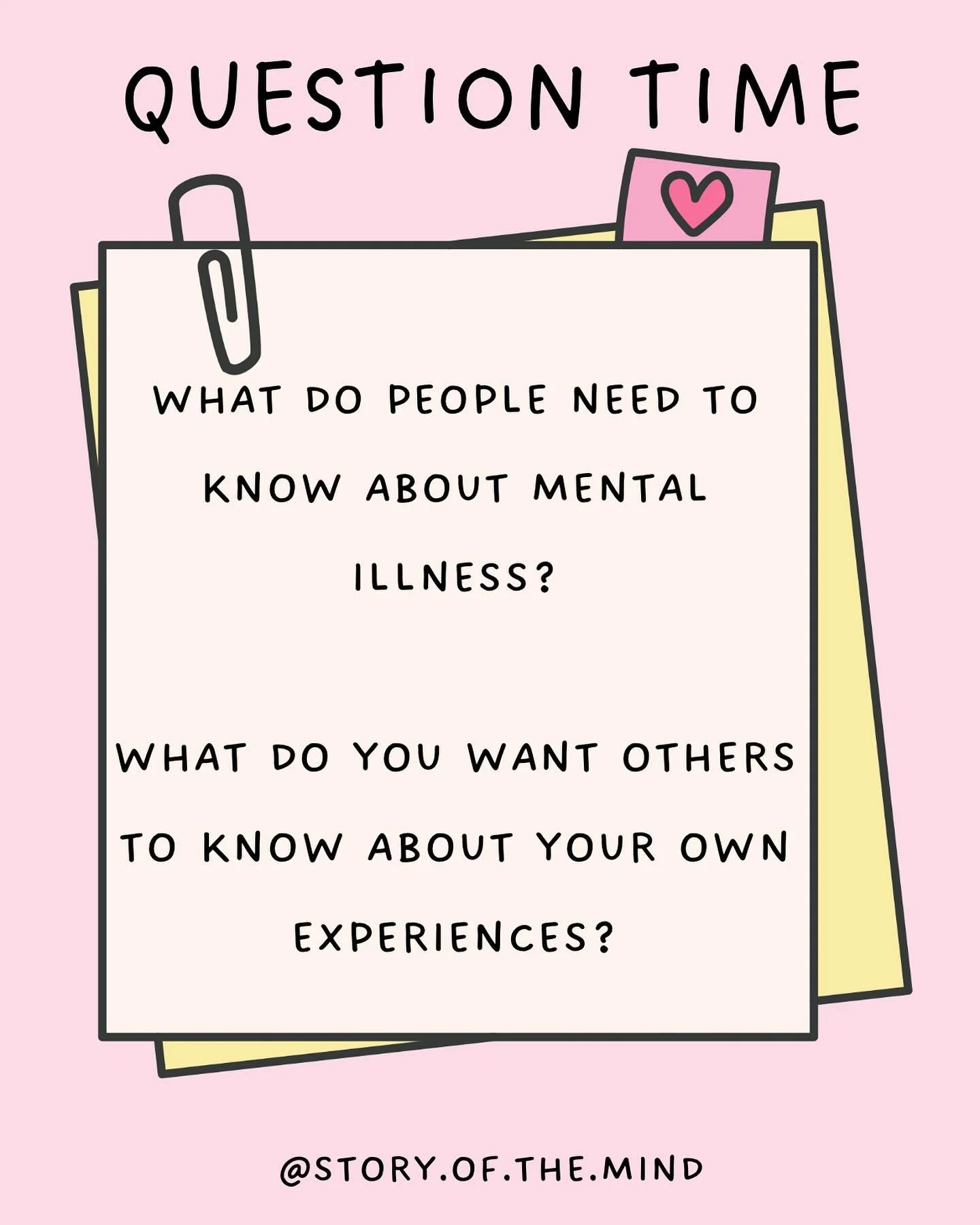 ⭐️ responses welcome ⭐️ 

What do people need to know about mental illness?

What do you want other people to know about your own experiences?

#autism&nbsp;#actuallyocd&nbsp;#anxiety&nbsp;#bipolar&nbsp;#depression&nbsp;#inspiration&nbsp;#loveyoursel
