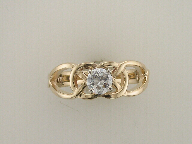 Gold and Diamond Ring