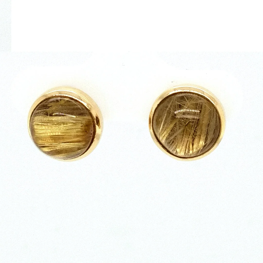 LeRoy Jewelers - Rutilated Quartz Earrings by LeRoy Jewelers - 04973.jpg