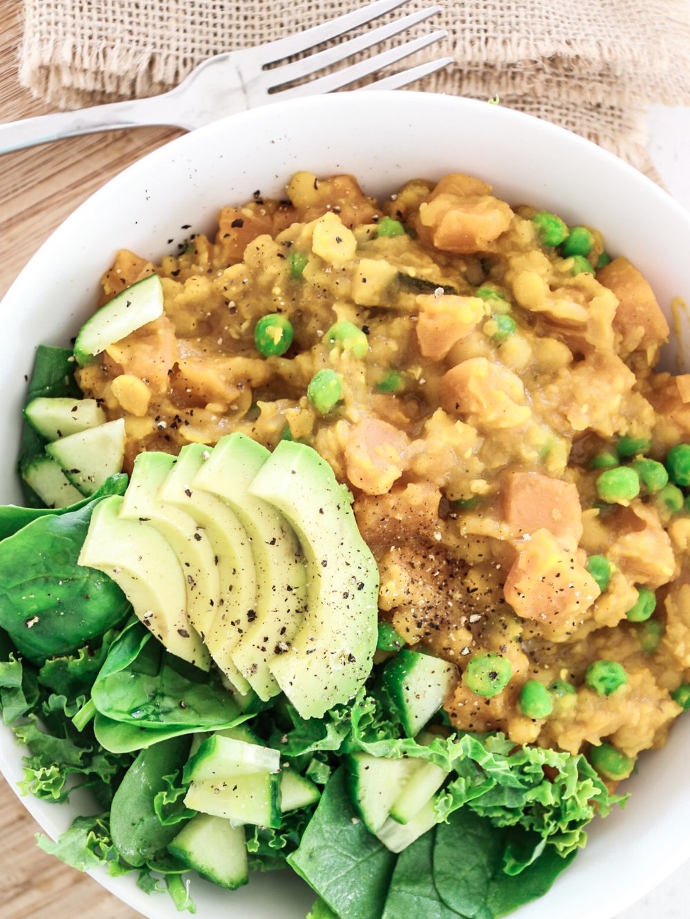 Spicy Sweet Potato Lentil Dahl — Naturally Nina