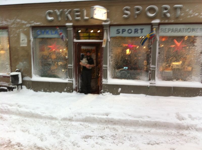 En vit vinter för många år sedan