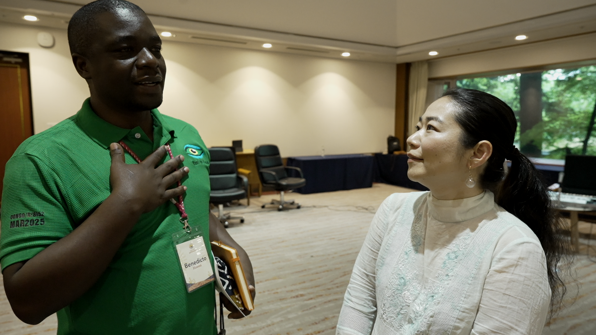 「私たちは戻って、そして、思い出さねばならない」Benedicto Hosea さん from タンザニア
