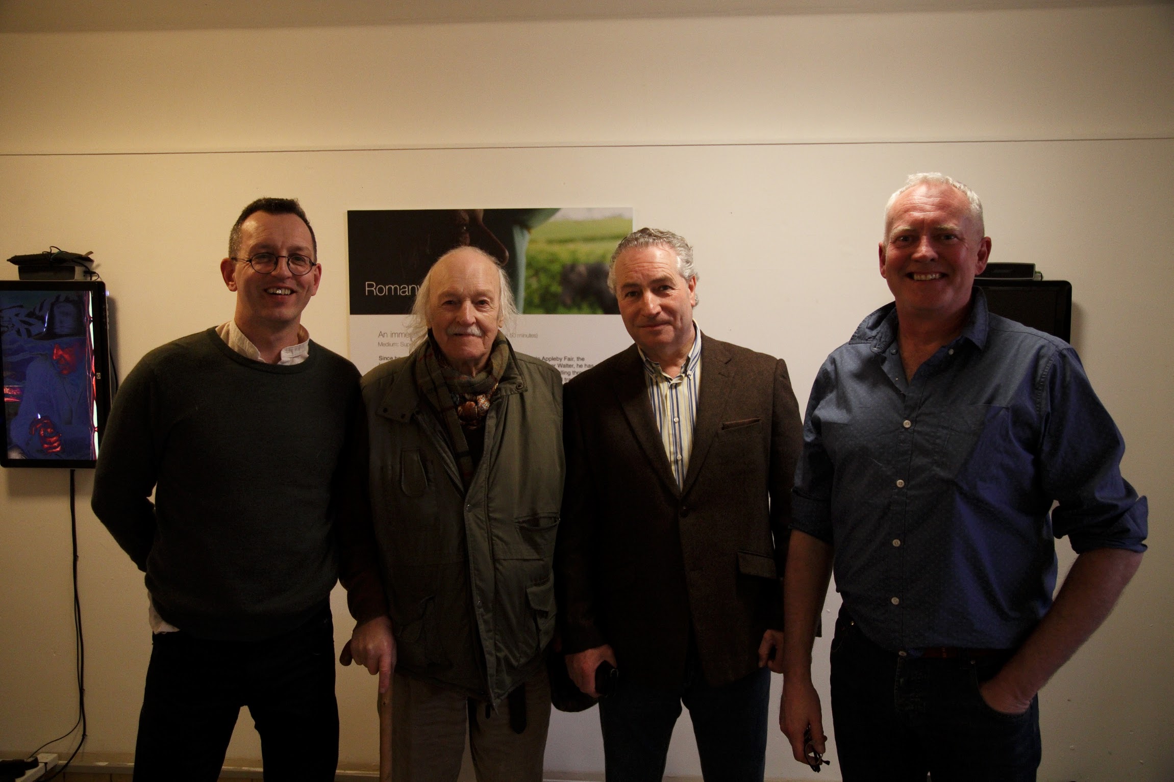 Tom LLoyd, Walter LLoyd, Billy Welch (Shera Rom), Adrian Lochhead (Eden Arts)