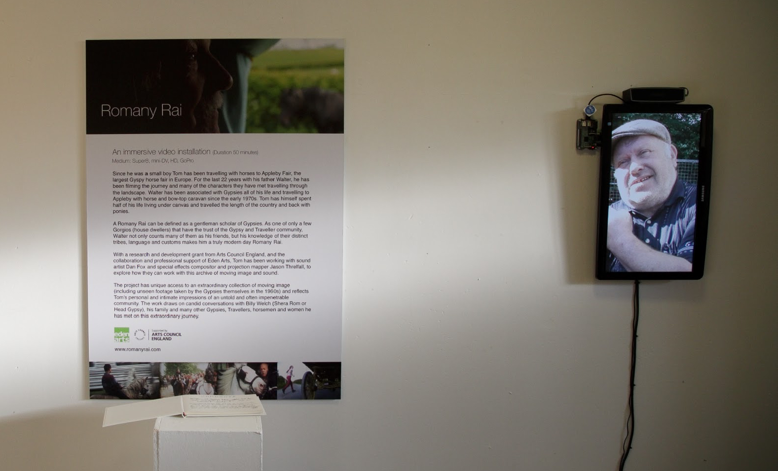 Room 2: Video portrait of horseman Sonny Thorpe from Chesterfield