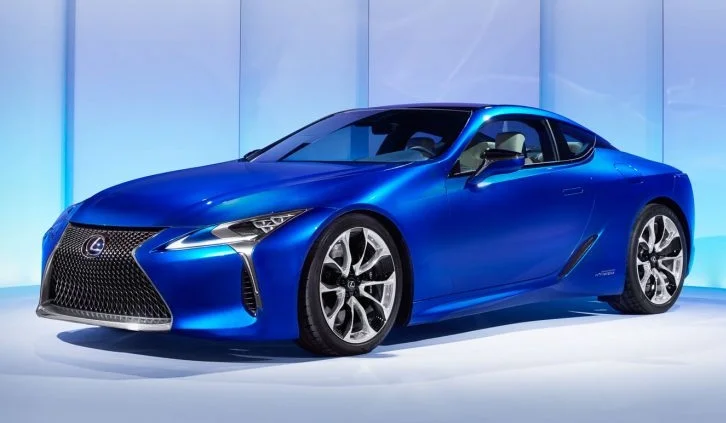 The Lexus LC Structural Blue Edition